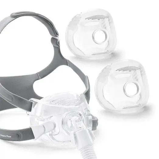 CPAP accessories including tubing, filters, humidifiers, and cleaning supplies