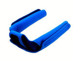 CPAP nasal and facial protective headband on white background