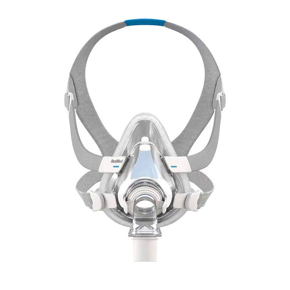 ResMed full-face mask on a white background