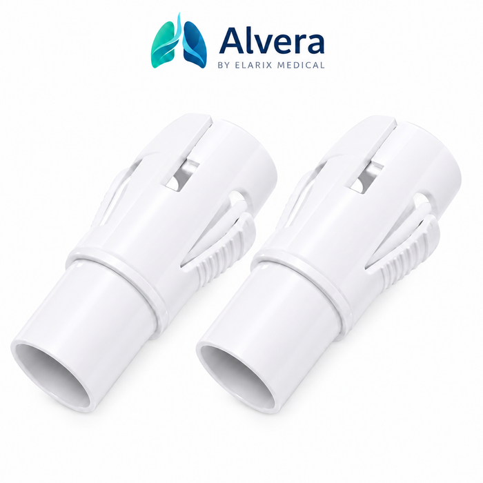 Alvera AirLink Mini Connector for AirMini Travel CPAP Machines Twin Pack