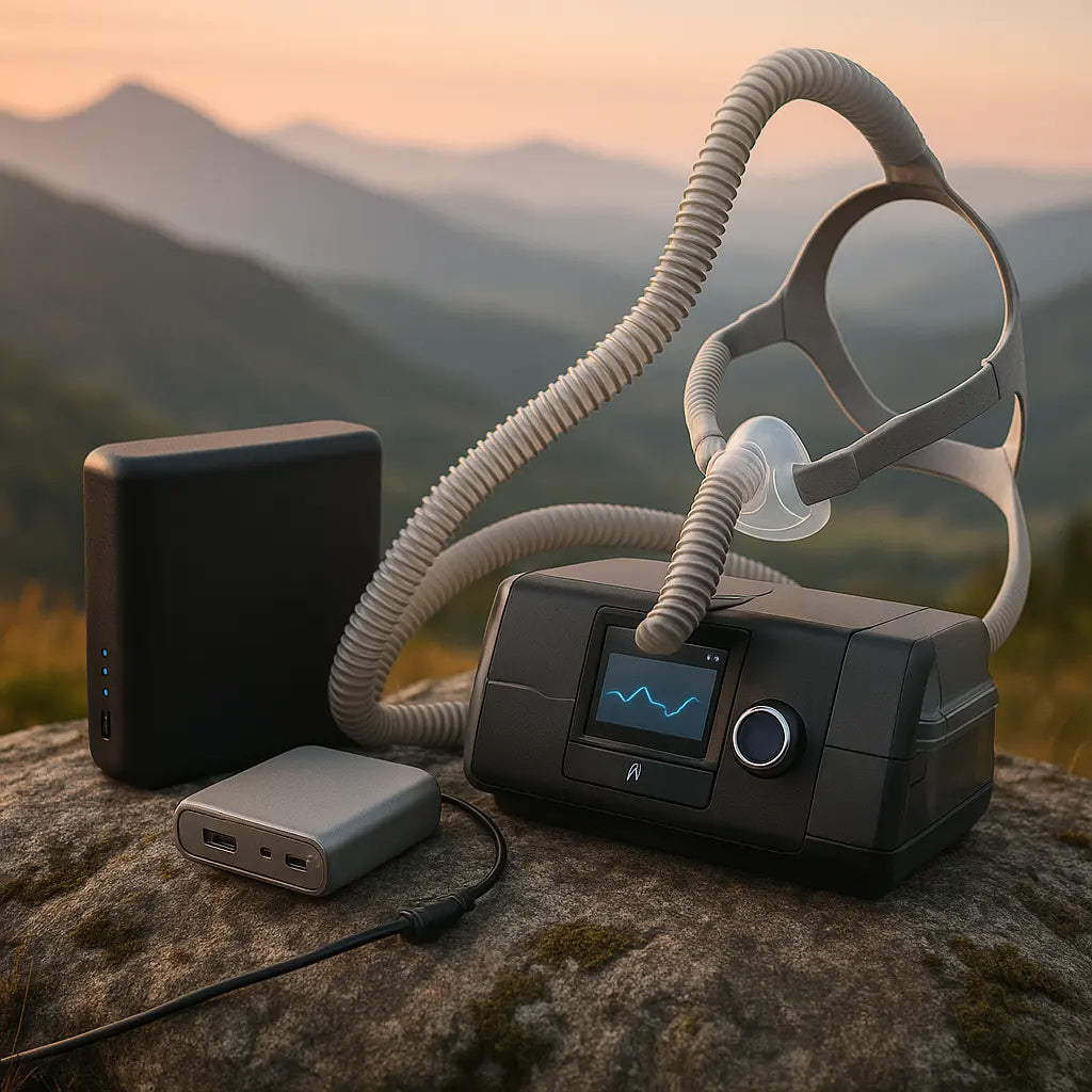 CPAP battery and hose from CPAP Supply UK