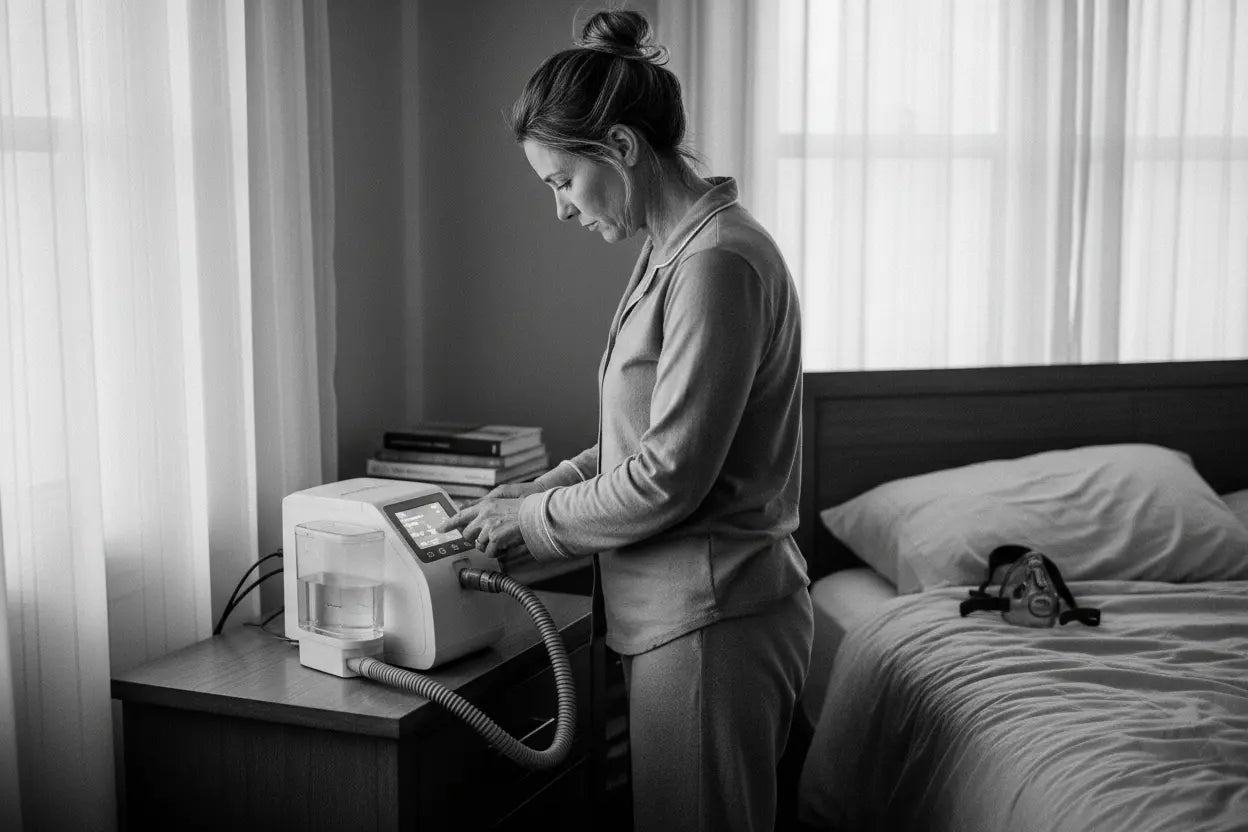 Fixed Pressure CPAP Machine