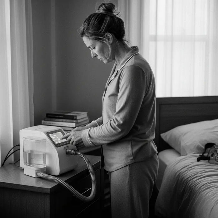 Fixed Pressure CPAP Machine