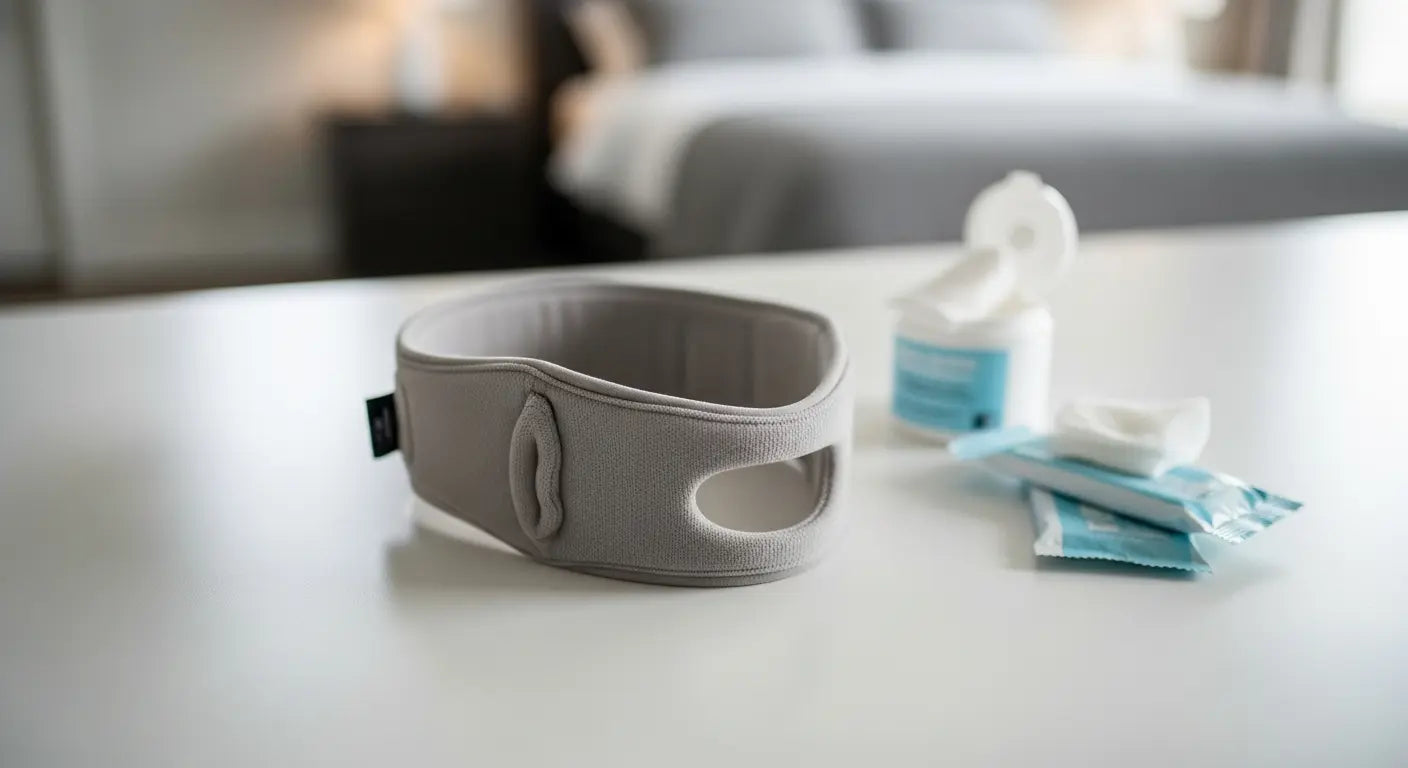The Chin Strap Mistake 75% of CPAP Users Make in 2026 - CPAP mask wipes, CPAP cleaning wipes, mask hygiene