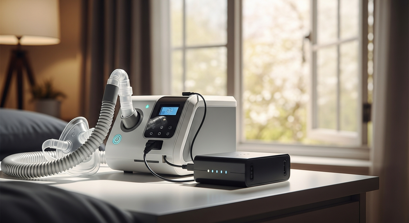 Finally: A CPAP Power Solution for Allergy-Season Snoring Relief - CPAP backup battery, portable CPAP power supply, uninterruptible power supply for CPAP