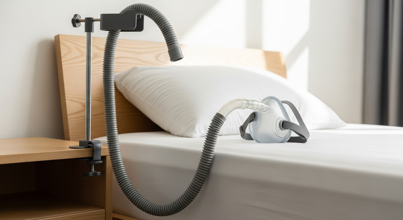 CPAP Hose Holders for Temperature Control: Everything You Need to Know - CPAP hose holder, CPAP tubing support, CPAP hose stand