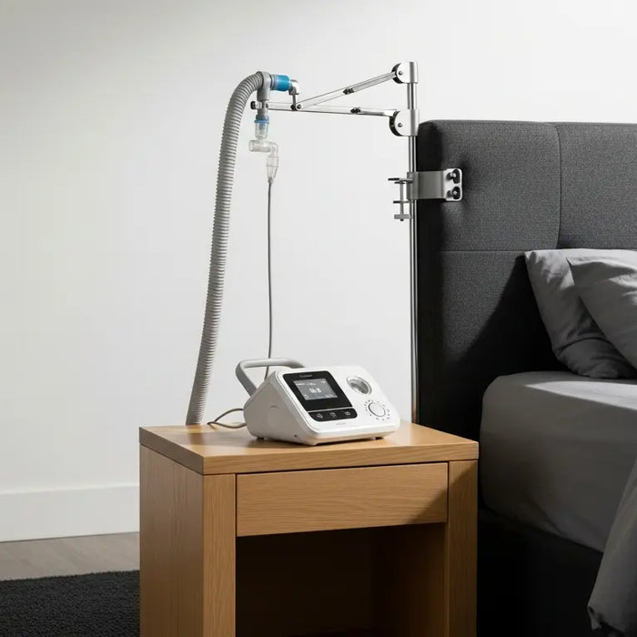 CPAP Sleep Sanctuary Combinations: What Prevents Hose Drag (And What Doesn't) - CPAP hose holder, CPAP tubing management, sleep apnea comfort