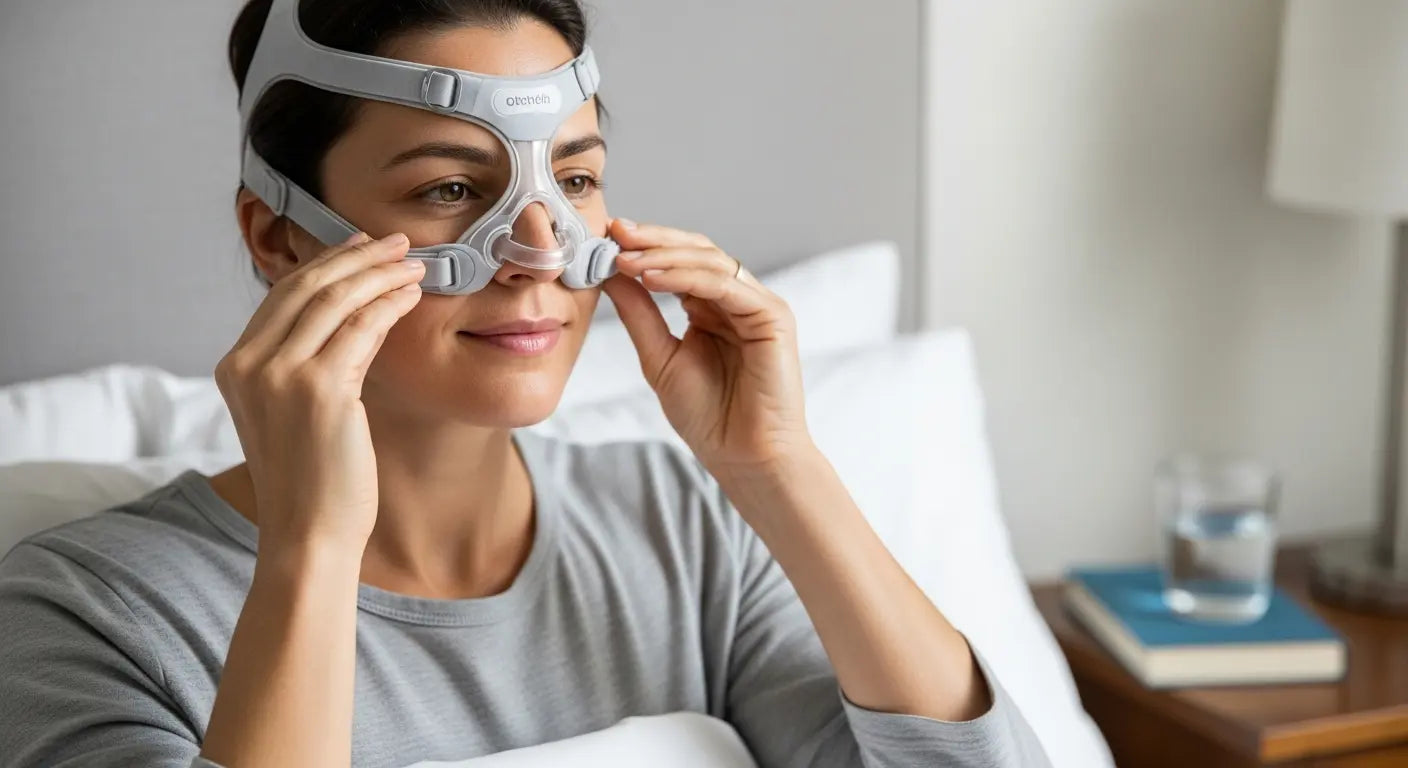 Ending CPAP Nose Bridge Sores and Mask Claustrophobia - CPAP nose sores, bridge of nose pain, mask claustrophobia