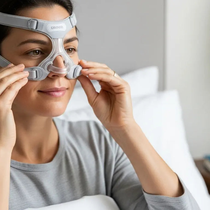 Ending CPAP Nose Bridge Sores and Mask Claustrophobia - CPAP nose sores, bridge of nose pain, mask claustrophobia