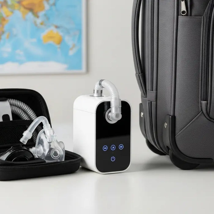 Portable CPAP Travel Secrets: How to Stay 100% Safe on Your 2026 Trips - travel CPAP machine, portable CPAP, sleep apnea therapy