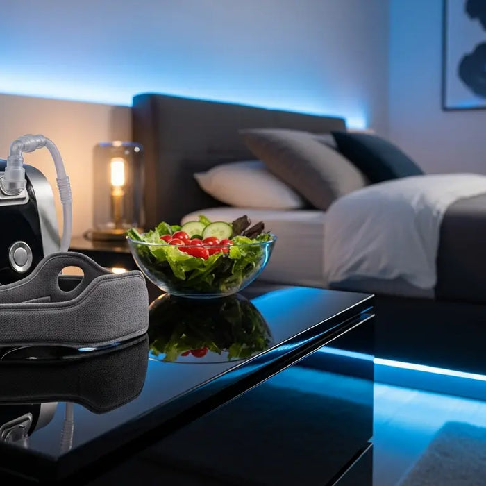 Sleep Therapy Combinations: How Weight, Diet, and Gear Work Together - CPAP chinstraps, snoring solutions, mouth leak prevention