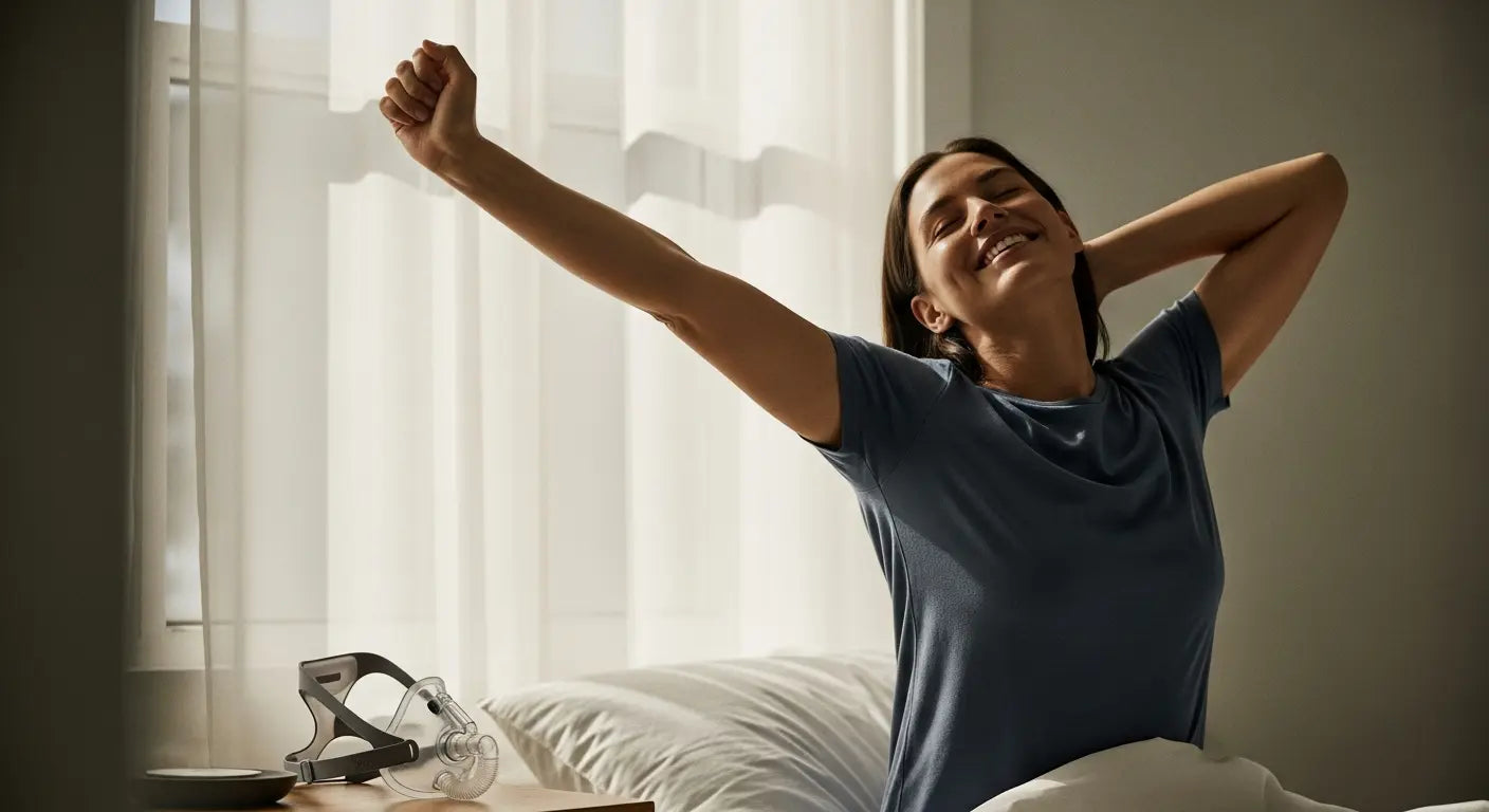 Stop CPAP Dry Mouth and Mask Claustrophobia for Good - dry mouth CPAP, sleep apnea throat pain, CPAP mask for mouth breathers