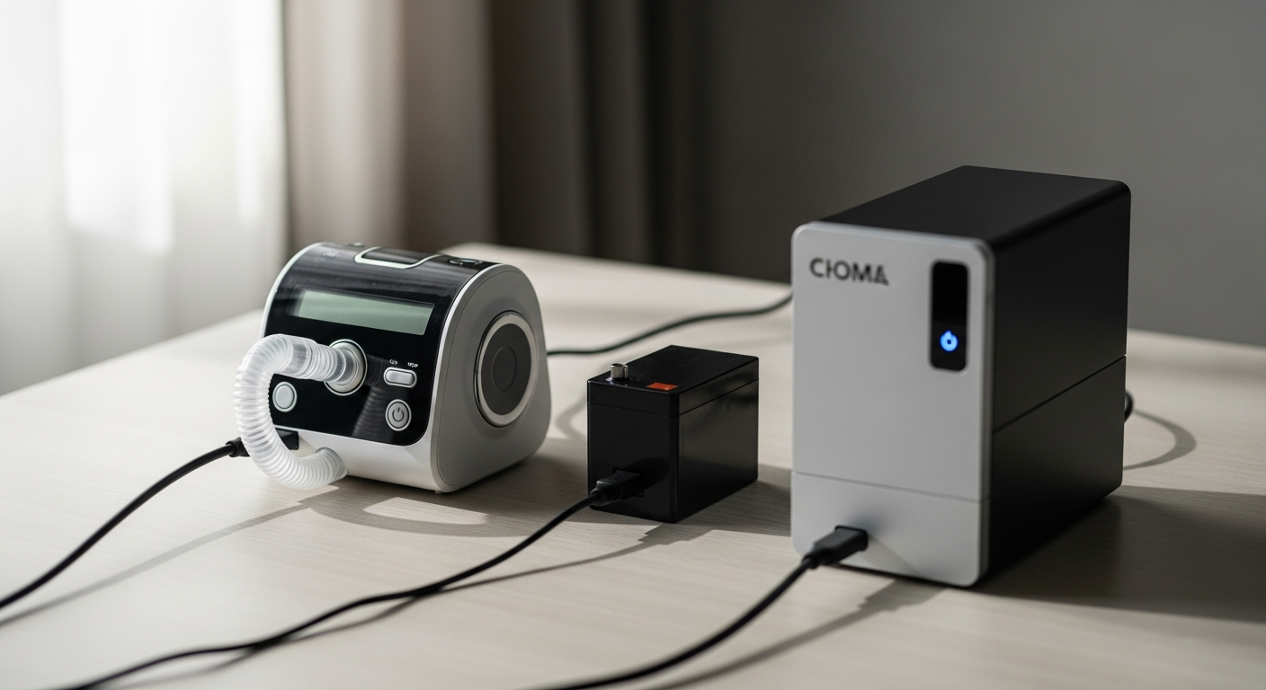 Storm Seasons and CPAP Power: How to Prep for Best Results - CPAP backup battery, CPAP portable power source, online UPS for CPAP