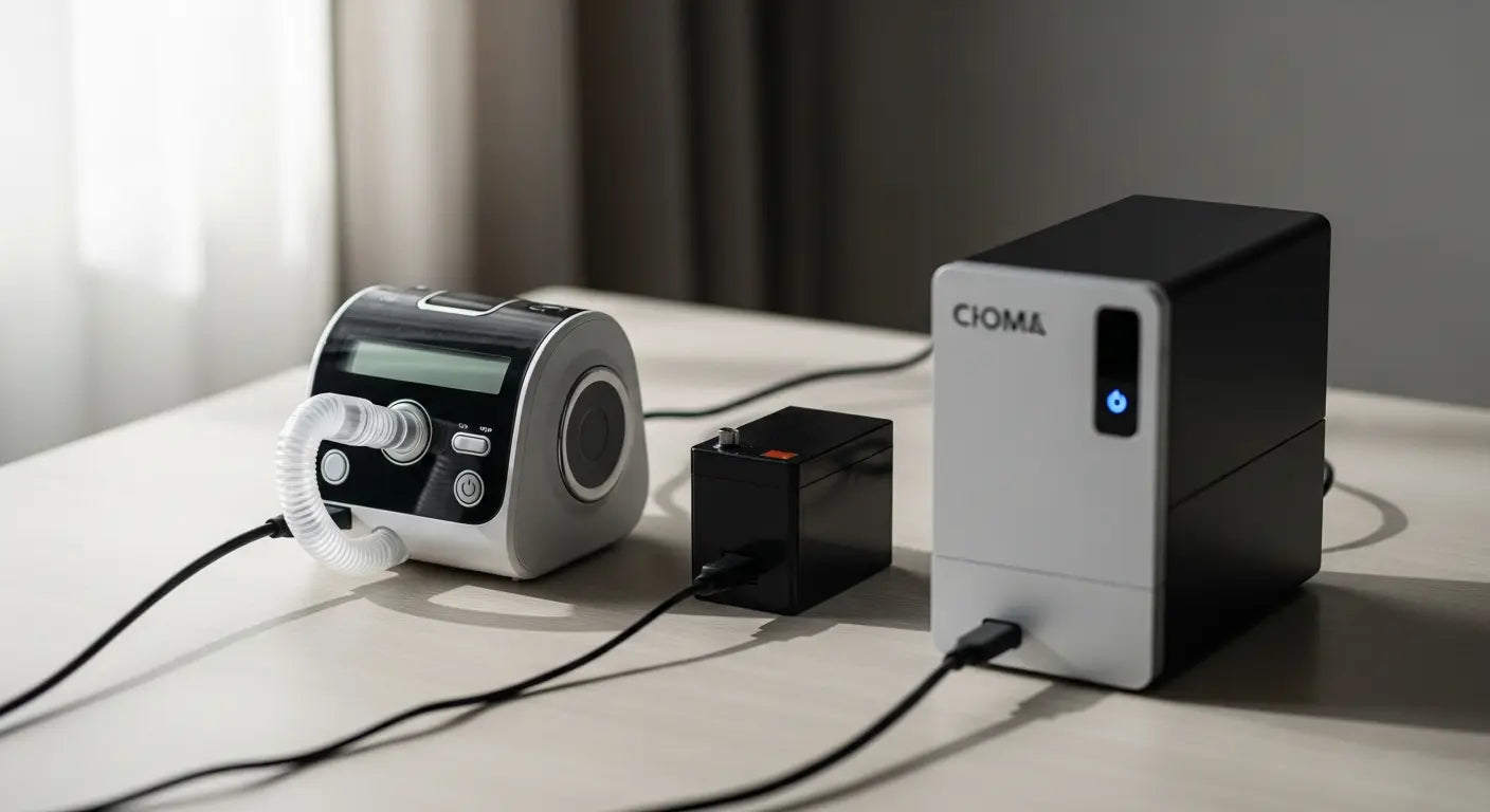 Storm Seasons and CPAP Power: How to Prep for Best Results - CPAP backup battery, CPAP portable power source, online UPS for CPAP