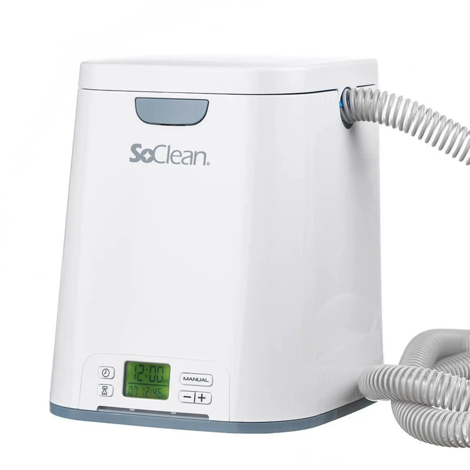 Portable CPAP cleaner and sanitizer device for disinfecting masks, tubes, and water chambers