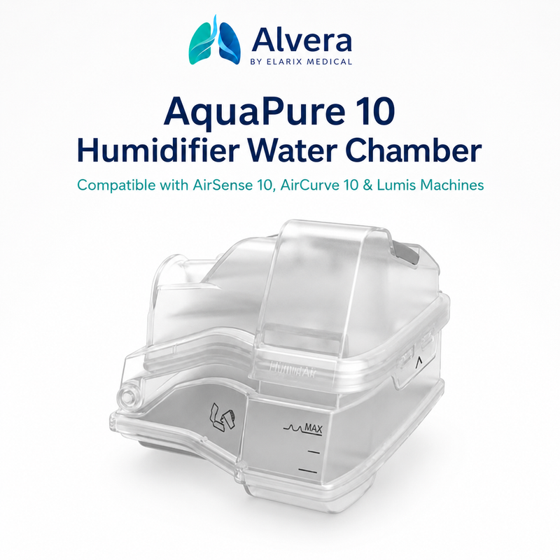 Alvera AquaPure 10 Humidifier Water Chamber for AirSense 10, AirCurve