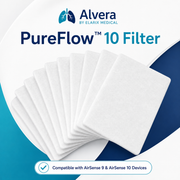 ALVERA PureFlow 10 Filter Compatible with AirSense 9 & AirSense 10