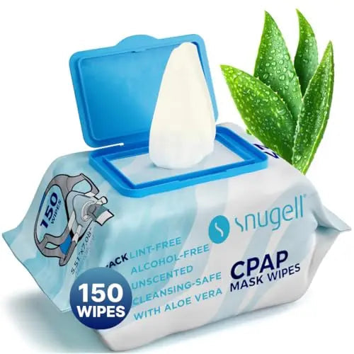 Snugell Mask Wipes 150 Count cpap mask wipes CPAPSupply UK