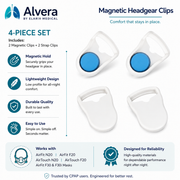 ALVERA AirStrap™ Magnetic Headgear Clips - 4 Pieces headgear clips pieces SelfiMed UK