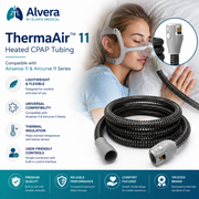 Alvera ThermaAir™ 11 Heated CPAP Tubing heated CPAP tubing CPAP