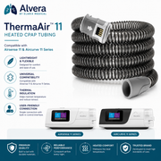 Alvera ThermaAir™ 11 Heated CPAP Tubing heated CPAP tubing CPAP