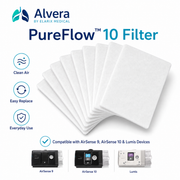 ALVERA PureFlow 10 Filter Compatible with AirSense 9 & AirSense 10