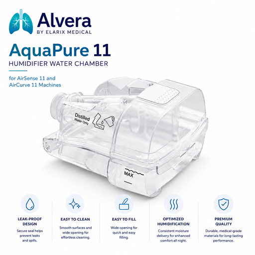 Alvera AquaPure 11 Humidifier Water Chamber for AirSense 11 and