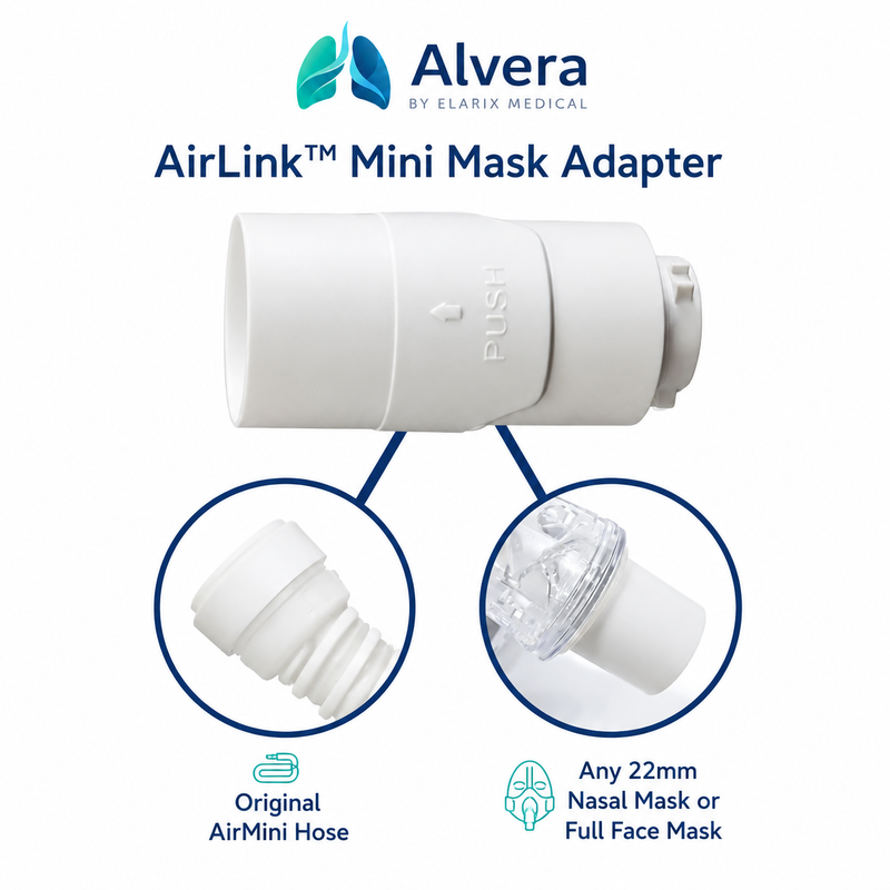 Alvera AirLink Mini Mask Adapter Single Pack
