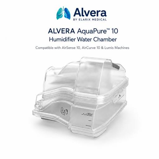 Alvera AquaPure 10 Humidifier Water Chamber for AirSense 10, AirCurve