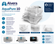 Alvera AquaPure 10 Humidifier Water Chamber for AirSense 10, AirCurve
