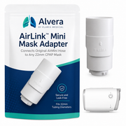 Alvera AirLink Mini Mask Adapter Twin Pack cpap mask adapter twin