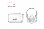 ResMed AirMini Auto Travel CPAP Machine Bundle with AirFit F20 Full Face CPAP Mask SelfiMed UK