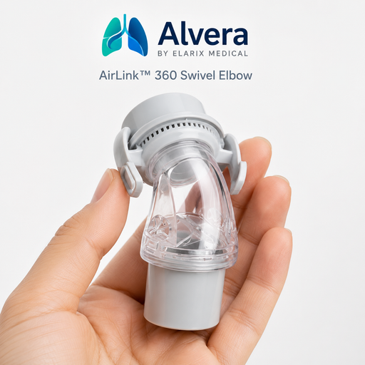 Alvera AirLink 360 Swivel Elbow for AirFit F20, AirTouch F20 and