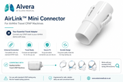 Alvera AirLink Mini Connector for AirMini Travel CPAP Machines Twin Pack CPAPSupply UK