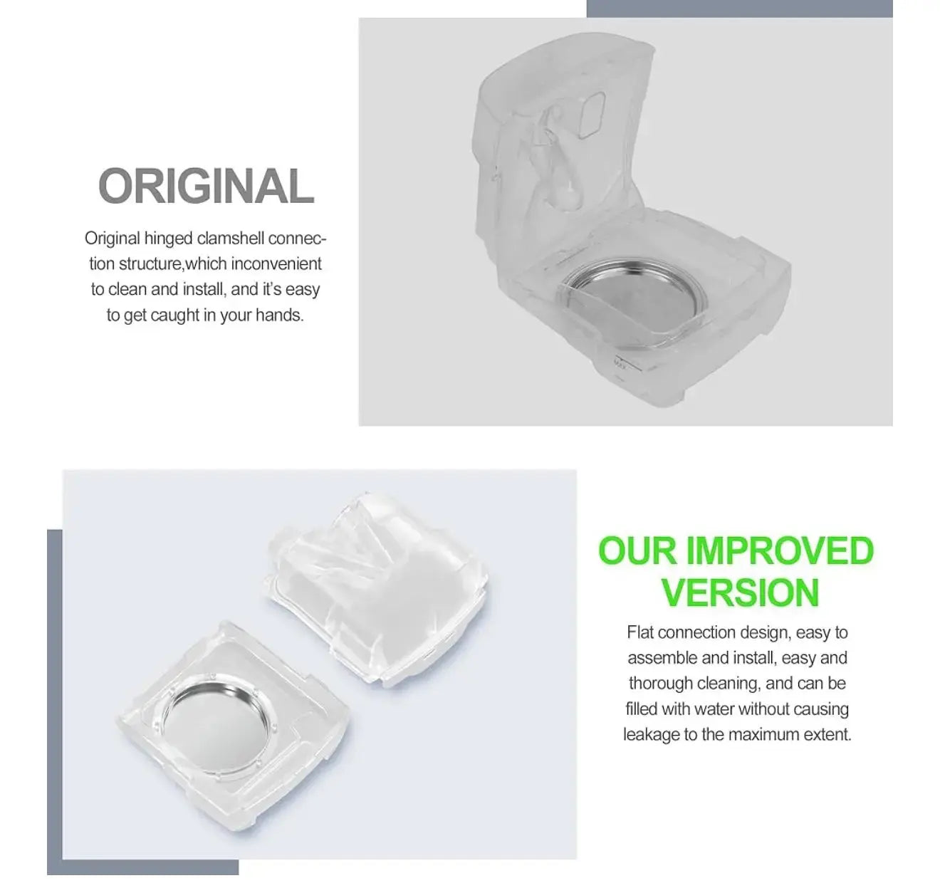 Replacement Water Chamber for AirSense 11, HumidAir Water Tub for S11 Series SelfiMed UK