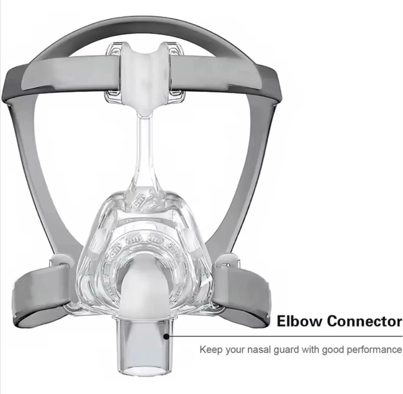 2pack Replacement Elbow Connector for ResMed Mirage FX Nasal CPAP Mask SelfiMed UK