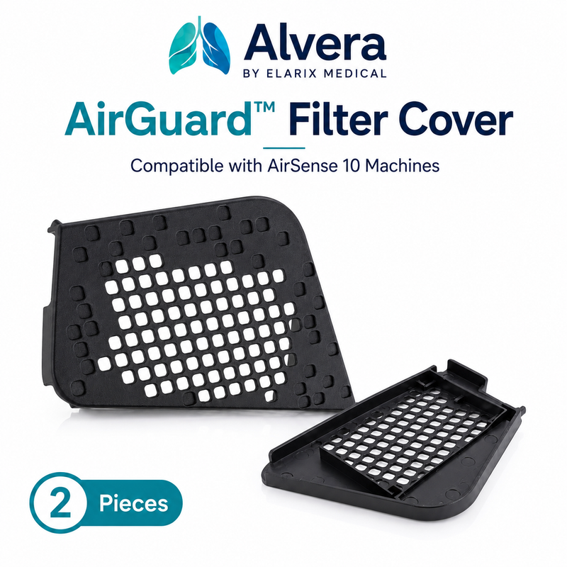 ALVERA AirGuard™ Filter Cover Compatible with AirSense 10 Devices