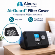 ALVERA AirGuard™ Filter Cover Compatible with AirSense 10 Devices CPAP Machine Filter Cover SelfiMed UK