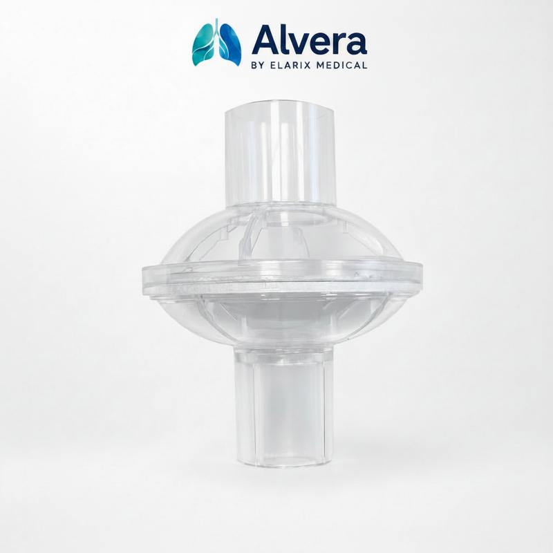 ALVERA PureGuard™ Universal In-Line Bacteria Filter for CPAP & BiPAP