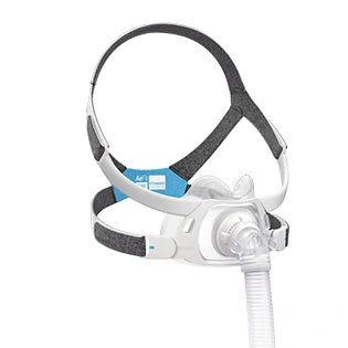 AirFit F40 short tube with quick-release elbow attached