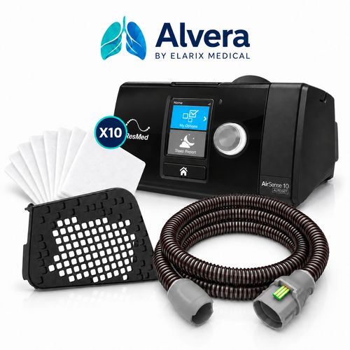 ResMed AirSense 10 AutoSet CPAP Machine Starter Kit with Heated Tube, Side Cover and Filters SelfiMed UK
