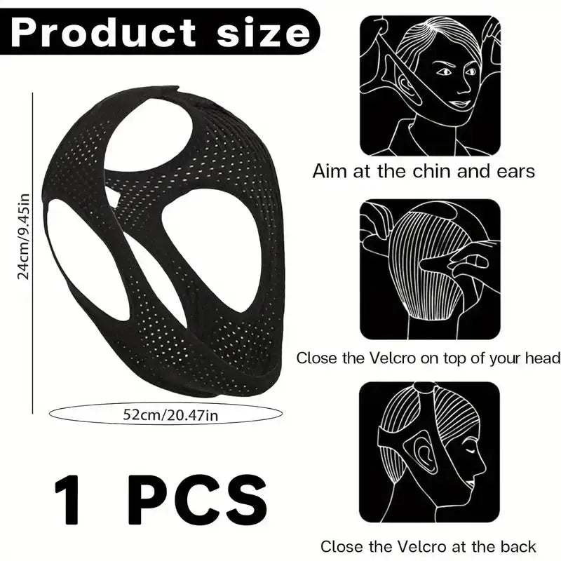 Anti-Snoring Adjustable Chin Strap - Next day Delivery Elarix Medical