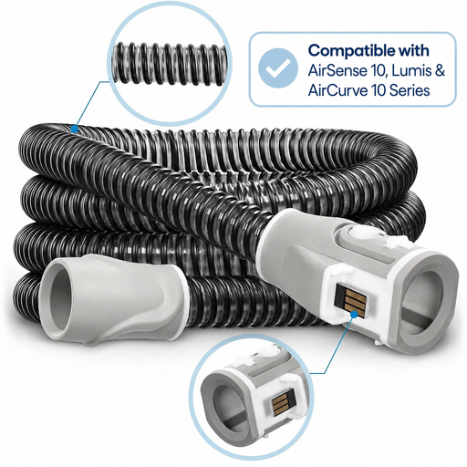 Alvera ThermaAir™ 10 Heated CPAP Tubing heated CPAP tubing CPAP