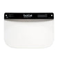 Clear face shield with Bolle Safety logo on a white background