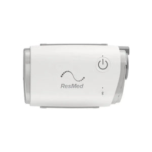 Brand New ResMed AirMini AutoSet Travel CPAP on a white background