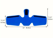 Breathable CPAP strap cushion to reduce pressure points