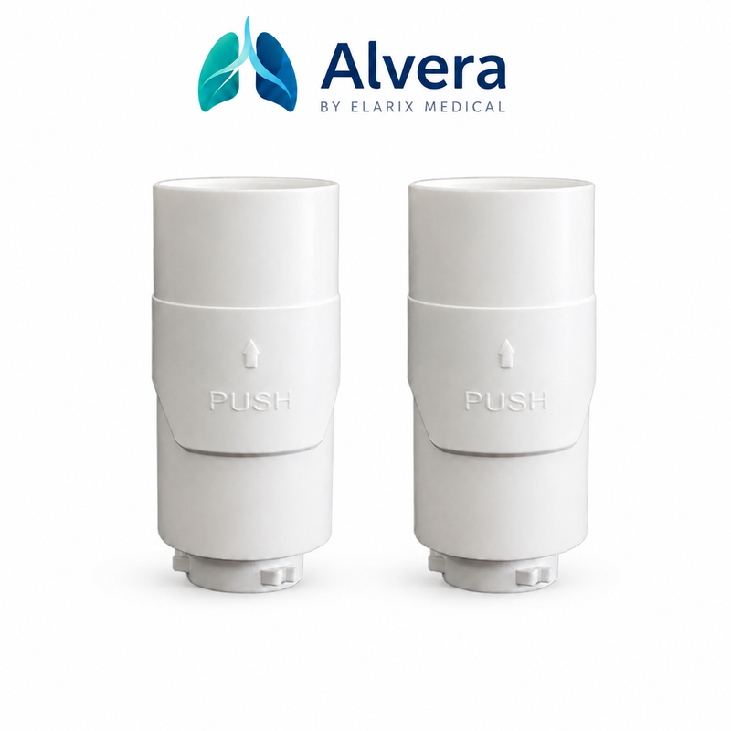 Alvera AirLink Mini Mask Adapter Twin Pack cpap mask adapter twin