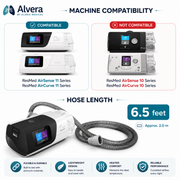 Alvera ThermaAir™ 11 Heated CPAP Tubing heated CPAP tubing CPAP