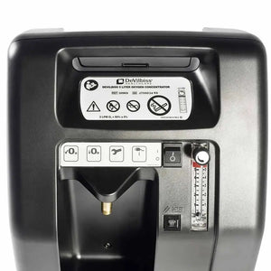 DeVilbiss 525DS oxygen concentrator with flow meter and indicator lights