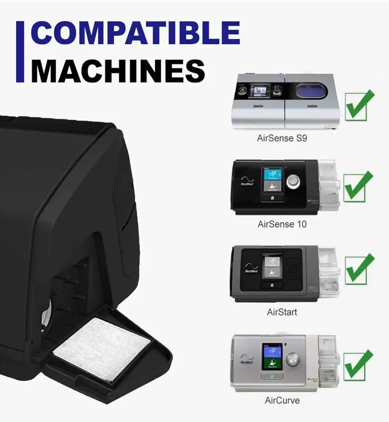 Replacement Filters for ResMed AirSense 10, AirCurve10 and S9 - 10 Packs ResMed